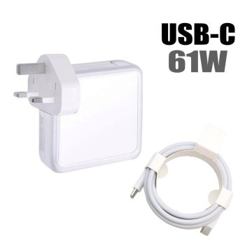Replacement AJP Brand For Macbook Pro A1706 A1708 61W USB-C Power Adapter Charger 2016 2017 New Products