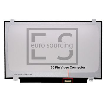New Replacement For 14" LED LCD Screen 1366 x 768 HD eDP Glossy Display Panel Stream 14 Ax016ur 2eq33ea