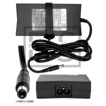 Replacement For Dell AC Adapter 19.5V 6.7A 130W 7.4MM X 5.0MM PA4E Dell Alienware M15 R2